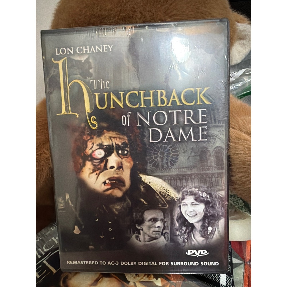 The Hunchback of Notre Dame DVD Lon Chaney 1923 Silent Film Remastered New